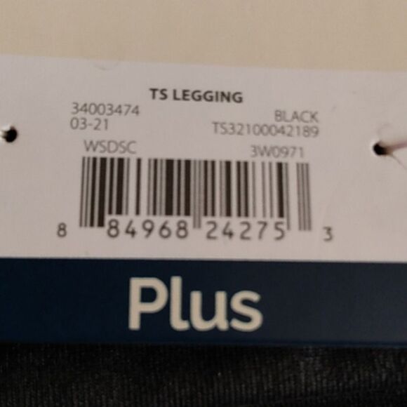 Terra & Sky shiny black leggings - Picture 4 of 16